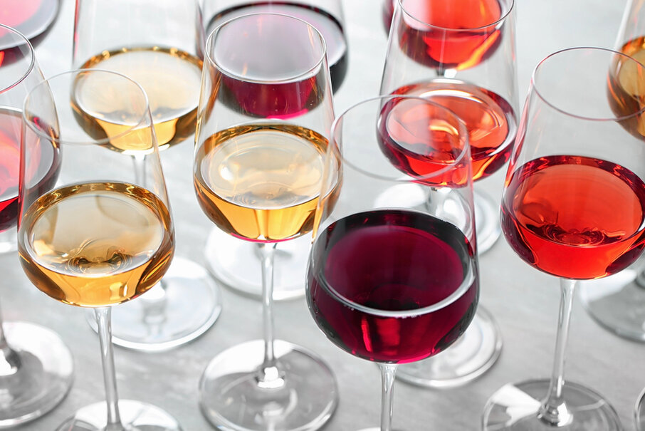 Weinprobe im Rahmen einer Firmenfeier
